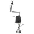 American Thunder Cat-Back Exhaust System 2014-2019 Ford Fiesta St With 1.6L Turbo Engine Aggressive To Moderate Sound Flowmaster