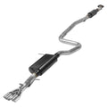 American Thunder Cat-Back Exhaust System 2014-2019 Ford Fiesta St With 1.6L Turbo Engine Aggressive To Moderate Sound Flowmaster