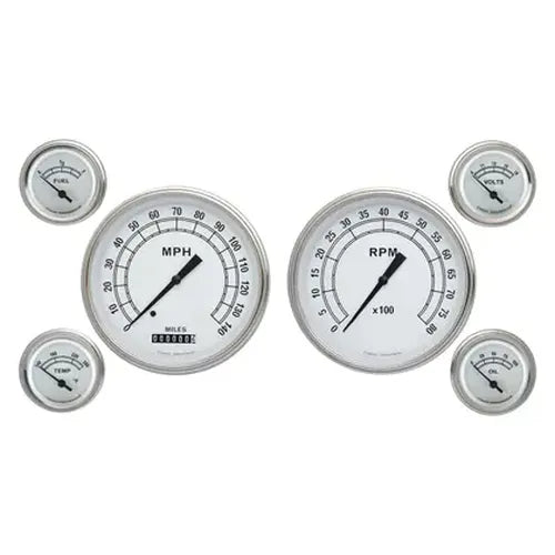 CLAS WHITE 5IN SPD, 5IN TACH, 2IN FTVO-G
