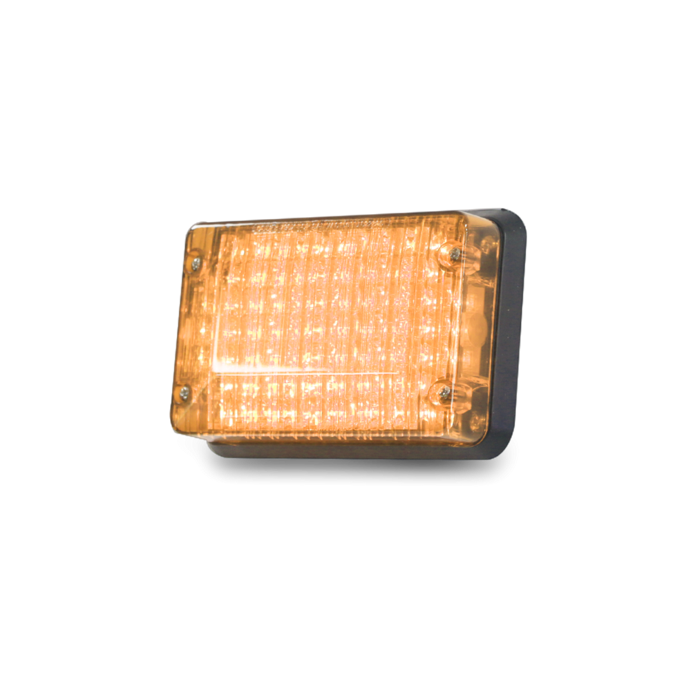 4X6 AMBER CLEAR LENS LED PERIMETE