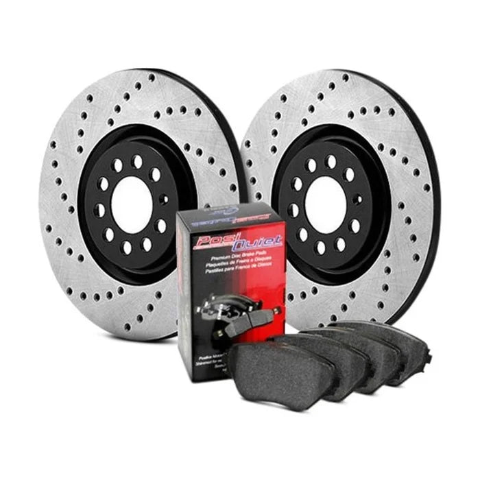 Street Axle Pack - Drilled; Rear