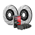 Street Axle Pack - Drilled; Rear