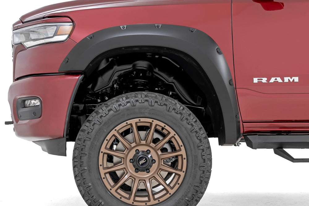 Pocket Fender Flares PW7 Bright White Ram 1500 2WD/4WD (2025)