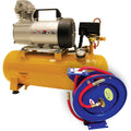 ACC 12V PORTABLE AIR COMPRESSOR KIT INCLUDING 25 FT HOSE REEL