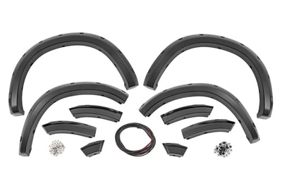 Pocket Fender Flares GW7 Bright White Ram 1500 2WD/4WD
