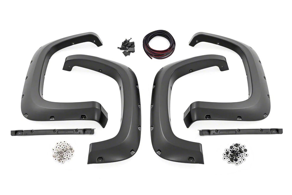 Pocket Fender Flares GNO Slate Gray Chevy Silverado 2500 HD/3500 HD (20-25)