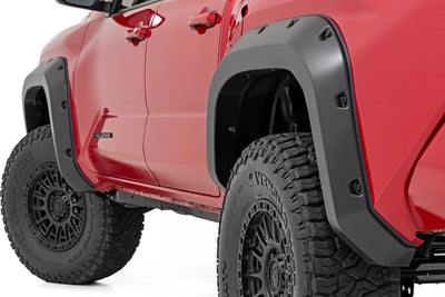 Rough Country blue fender flares