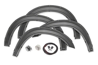 Pocket Fender Flares PXR Brilliant Black Ram 2500 2WD/4WD (2010-2018)
