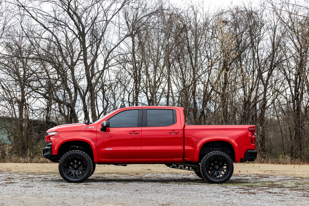 Fender Flares Sport GXD Sterling Grey Metallic Chevy Silverado 1500 (19-24)