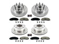 Power Stop 13-22 Ford F-350 Super Duty Front & Rear Autospecialty Brake Kit