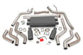 ~(70 lbs. 46X16X12)~ Dual Cat-Back Exhaust System w/ Black Tips (09-20 Toyota Tundra V8 - 4.6L 5.7L)