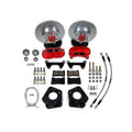 6569 MUSTANG FRONT BRAKE KIT 11IN SS4 INT HUB 5X4.50 WHEEL/BOLT SILVER