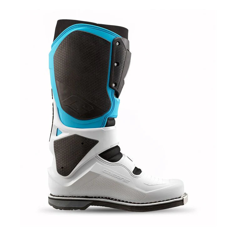 Gaerne SG22 Limited Edition Boot White/Black/Light Blue Size - 8