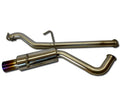 ETS Brushed Tip ETS 22 SUBARU WRX SINGLE EXIT TITANIUM CATBACK