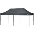 ECLIPSE 20FT(6M) STL SHELTER BLACK FRAME & STEEL GRAY TOP