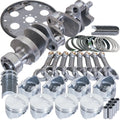 Eagle Chevy LT1350 1Pc 3.750in Crank 5.700in I-Beam Rods 4.060in Pistons 153 Tooth FP Blncd Assembly