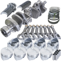 Eagle Chevy 350 1Pc 3.750in Crank 5.700in I-Beam Rods 4.030in Pistons 168 Tooth FP Balanced Assembly