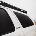 The Harvard (2008-2022 Sequoia Roof Rack) Roof Rack Full Height (No Light Bar) Black Textured Powder Coat Black Anodized