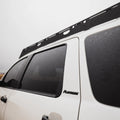 The Harvard (2008-2022 Sequoia Roof Rack) Roof Rack Full Height (No Light Bar) Black Textured Powder Coat Black Anodized