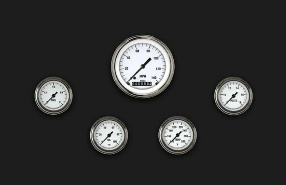 WHITE HOT 2 1/8IN FS 5 GAUGE SET-GM