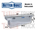 69" CROSSOVER SINGLE LID, DEEP, TRU