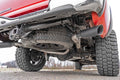~(68 lbs. 46X16X12)~ Dual Cat-Back Exhaust System w Black Tips (99-06 GM 1500 Ext Cab Short Bed 4.8L 5.3L)