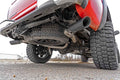 ~(68 lbs. 46X16X12)~ Dual Cat-Back Exhaust System w Black Tips (99-06 GM 1500 Ext Cab Short Bed 4.8L 5.3L)