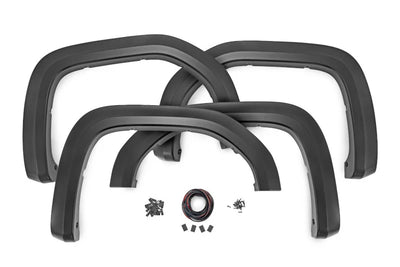 Rough Country blue fender flares