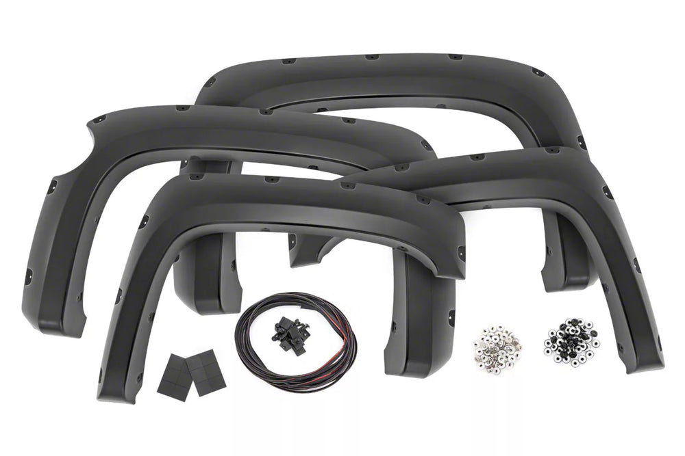 Pocket Fender Flares 5 9 Bed 46 Stealth Gray Chevy Silverado 1500 (07-13)