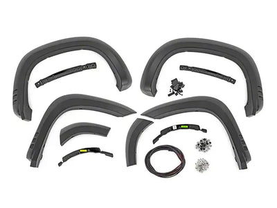 Pocket Fender Flares | GA0 Northsky Blue | Chevy Silverado 1500 (19-21)