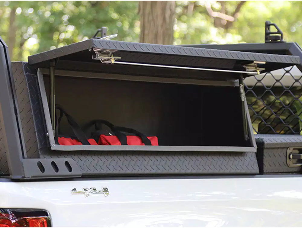 Deezee BT/TB 50in. Tapered Topsider Box - Texture Black