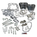 S&S Cycle 07-17 BT 117in Low Compression 4-1/8in Big Bore Kit - Silver