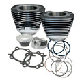 S&S Cycle 07-17 BT 117in Low Compression 4-1/8in Big Bore Kit - Silver