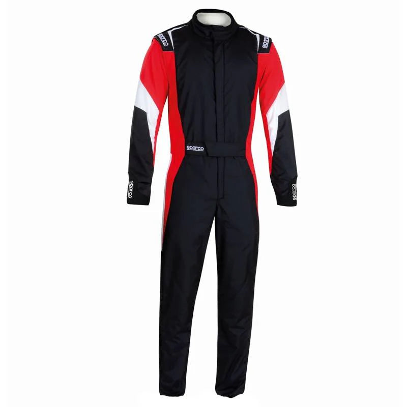 Sparco Suit Sprint (Boot Cuff) 66 Black/Red