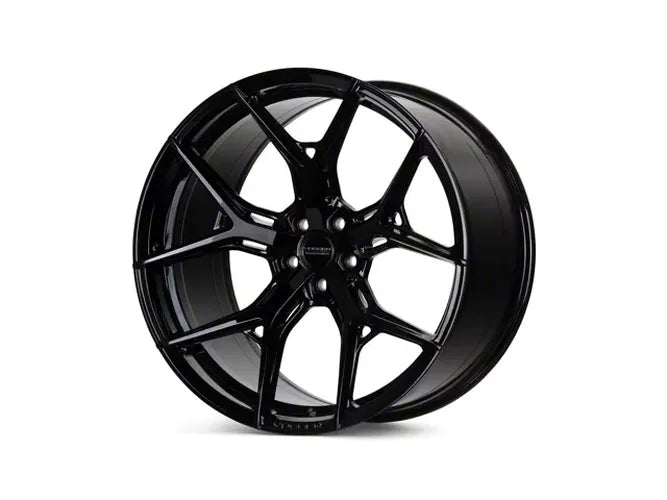 Vossen HF-5 19x10.5 - 5x114.3 - ET45 - Deep Face - 73.1 - Gloss Black Wheel