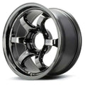 Advan RG-D2 for Truck 18x9.0 / +00 Offset / 6x139.7 / 112mm Bore / Black Chrome
