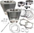 S&S Cycle 07-17 BT 117in Big Bore Cylinder Kit - Stone Gray