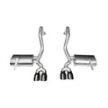 2.5 Inch Axle-Back Xtreme Dual Exhaust w/ Polished 3.5 Inch Tips 97-04 Corvette/Z06 5.7L Stainless Steel Corsa Performance