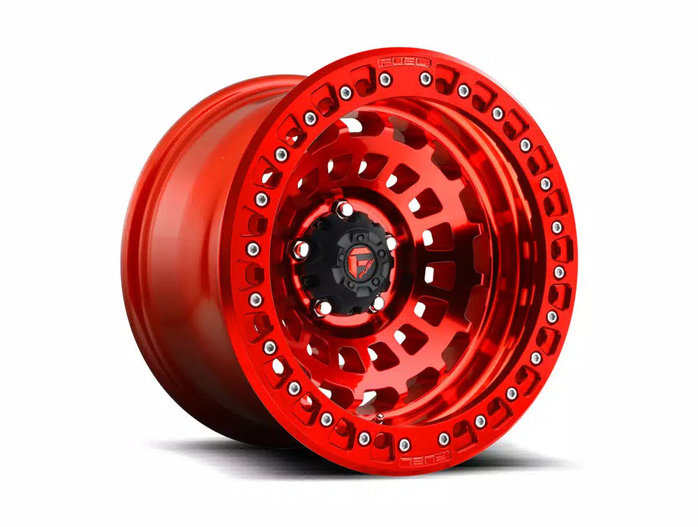 D100 17X9 6X5.5 GL-RED -15MM