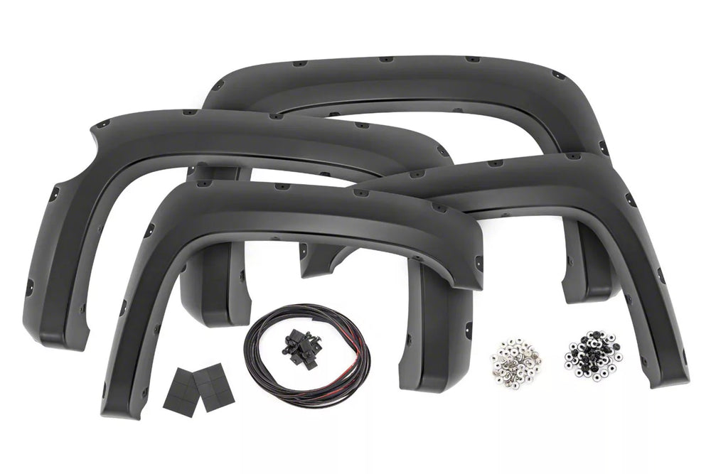 Pocket Fender Flares 5 9 Bed GAN Silver Ice Metallic Chevy Silverado 1500 (07-13)