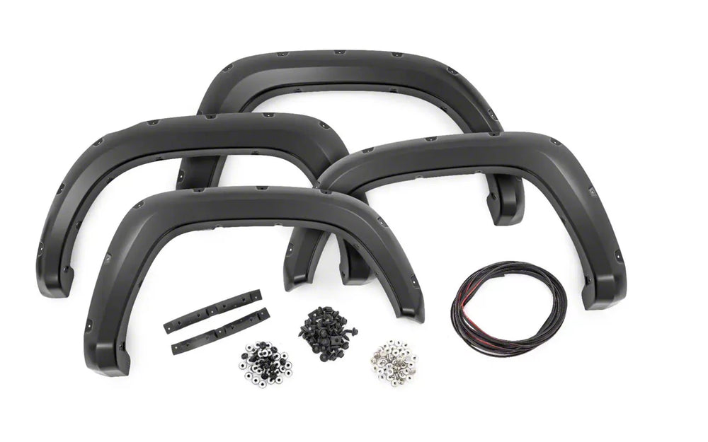 Pocket Fender Flares 1G3 Magnetic Grey Toyota Tacoma 2WD/4WD (2016-2023)