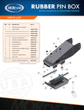 REPLACEMENT PIN BOX FOR LIPPERT 1621 HEAVYDUTY 11500 OR LESS