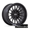 KM447 18X9 6X135 S-BLK 0MM