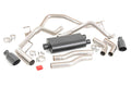 ~(62 lbs. 46X16X12)~ Dual Cat-Back Exhaust System w/ Black Tips (09-18 Ram 1500 V8 - 4.7L 5.7L)