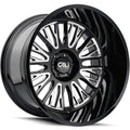 VERTEX (9116) BLACK MILLED