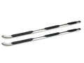 Westin 15-18 Chevy Silv 25/3500 Dbl Cab (6.5ft)/Dually (8ft) Platinum 4 Oval WTW Nerf Step Bars - SS