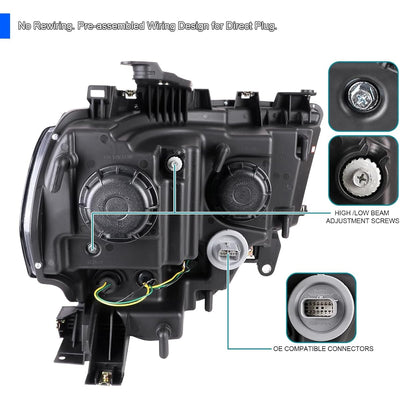 SPEC D TUNING black headlights