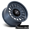KM452 18X9 8X170 MTL-BLUE -12MM