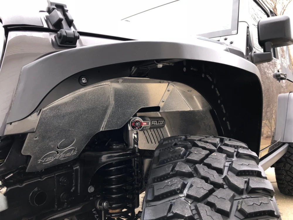 ~(12 lbs. 14X10X8)~ 07-13 JK 2/4 Door Odyssey Front Flare Unfinished