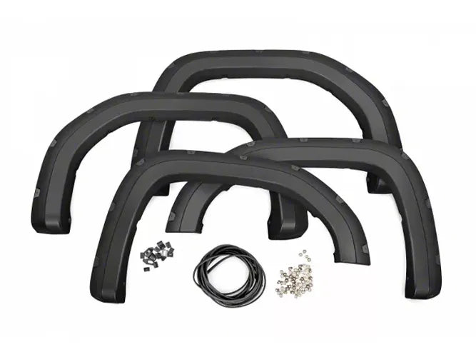 Pocket Fender Flares | GAZ Summit White | GMC Sierra 1500 2WD/4WD (2019-2026)